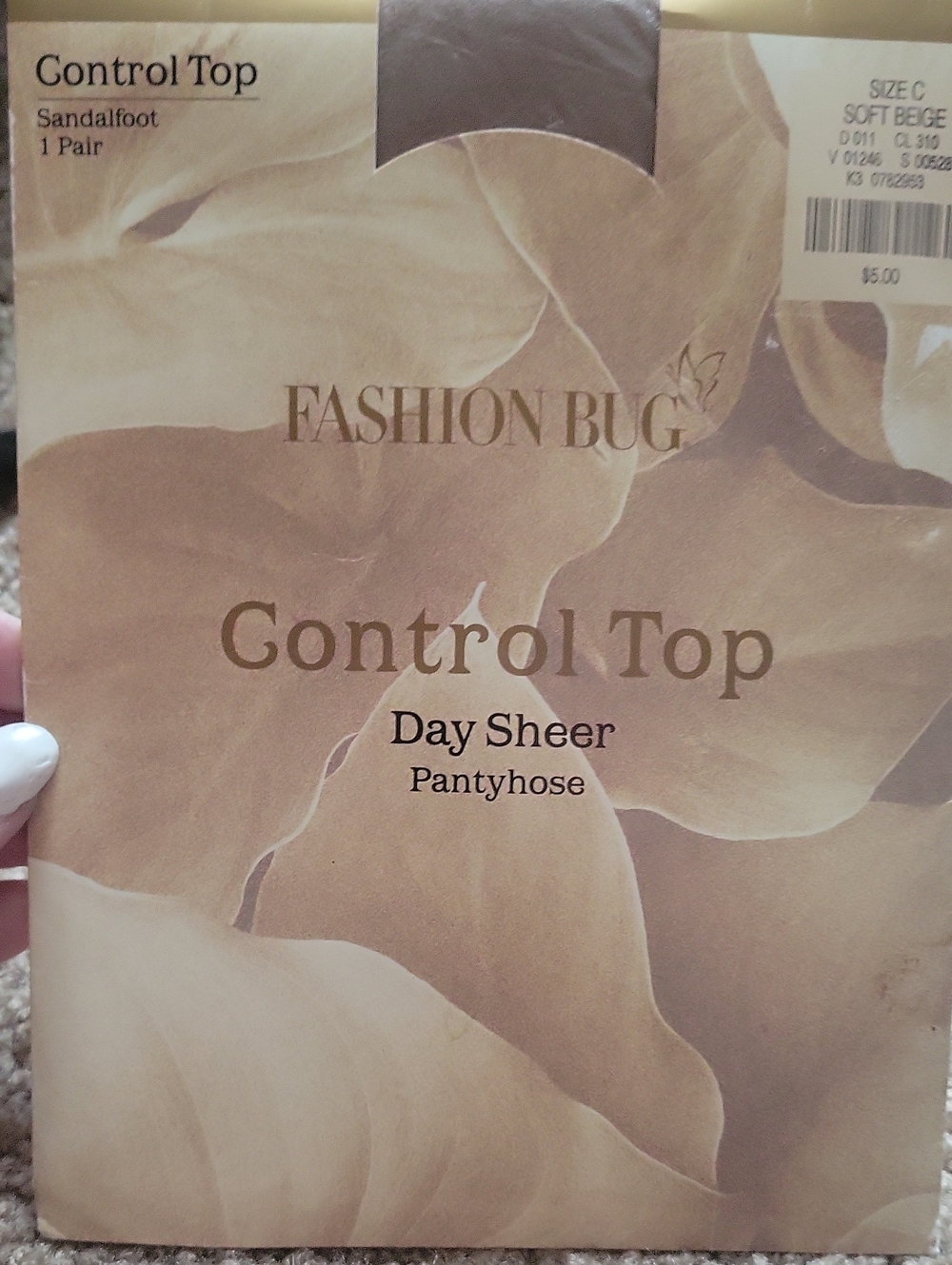 Vintage Fashion Bug Panyhose